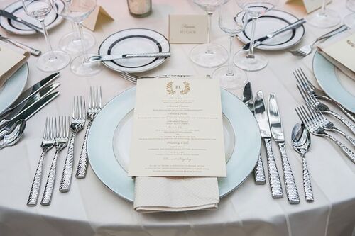 Reception Menus at McLaren Vale Function Centre