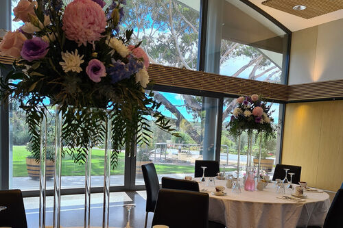 Wedding Centrepieces at McLaren Vale Function Centre